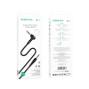 Кабель мультимедійний 3.5mm M to 3.5mm M 1.0m BL10 black BOROFONE (6974443382167)