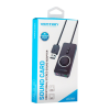 Звуковая плата VENTION Audio USB 3х3,5mm jack 0.15m Volume Control (CDRBB)