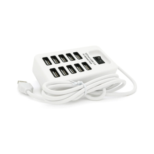 Концентратор Voltronic USB 2.0 to 10xUSB passive (05730)