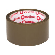 Скотч Optima 48 мм х 50 м х 43 мкм Extra, коричневий (O45327)