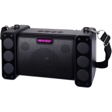 Акустична система NEWVEW NV-9172 Solar Panel/BT/USB/TF/FM Black (NWVW-NV-9172-BK)