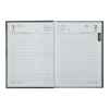 Тижневик Buromax датований 2025 MONOCHROME A5 бордовий (BM.2160-13)