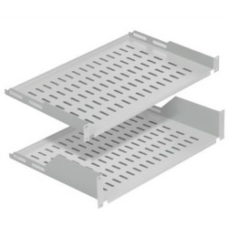 Полка 19" 1U глиб. 250мм, консольна, RAL 9005 Mirsan (MR.RAK1U25.01)