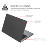 Чохол до ноутбука Armorstandart 15.3" MacBook Air M4/M3/M2 (A3241/A3114/A2941) Black Matte Shell (ARM80472)