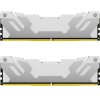 Модуль пам'яті для комп'ютера DDR5 32GB (2x16GB) 6400 MHz Renegade White XMP Kingston Fury (ex.HyperX) (KF564C32RWK2-32)