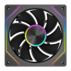 Кулер до корпусу PcCooler Вентилятор реверсний PCCOOLER FG120R ARGB BK чорний для корпусу 1 (FG120R ARGB BK)