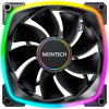 Кулер до корпусу MONTECH RX140 PWM BLACK