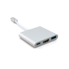 Порт-реплікатор Extradigital USB Type-C to HDMI/USB 3.0/Type-C (0.15m) (KBH1691)