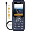 Мобільний телефон Sigma X-style 341 BRO Type-C Blue (4827798368428)