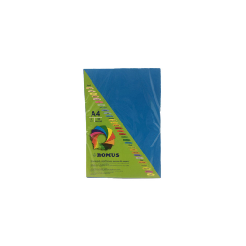 Бумага Romus А4 80 г/м2 100c, blue dark (R51383)