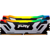 Модуль пам'яті для комп'ютера DDR5 48GB 8400 MHz Renegade RGB Silver XMP Kingston Fury (ex.HyperX) (KF584CU40RSAK2-48)