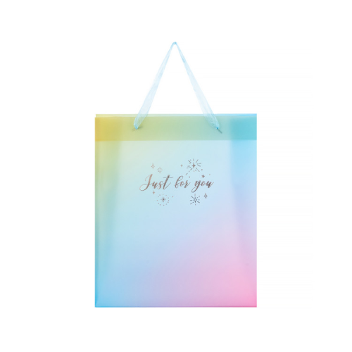 Подарунковий пакет Axent пластиковий Just for you-1, 32х27 см (8504-37-A)