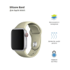 Ремешок для смарт-часов Armorstandart Sport Band (3 Straps) для Apple Watch 49/46/45/44/42 (Series 1-3) Light Grey (ARM51946)