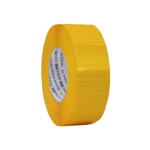 Скотч Optima 48 мм х 300 м Dots, жовтий (O45379)