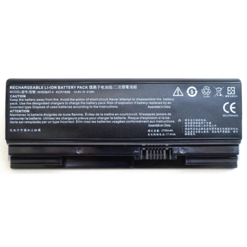 Акумулятор до ноутбука Clevo Dream Machines NH50BAT-4, 2750mAh (41Wh), 4cell, 14.6V, Li-ion AlSoft (A47977)