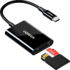Считыватель флеш-карт Ugreen USB-C 3.1 to TF/SD CM265 Black (35622)
