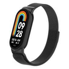 Ремешок для фитнес браслета Armorstandart Milanese Magnetic Band для Xiaomi Mi Band 8 Black (ARM69916)