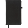 Книга записна Buromax Etalon 125x195 мм 96 аркушів в лінію обкладинка зі штучної шкіри Чорна (BM.291260-01)