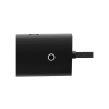 Концентратор Baseus USB-C to 4xUSB 3.0 0.25m black (WKQX030301)