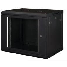Шафа настінна Hypernet 12U 19" 600x450 ProLine (PL-WMNC-12U-BLACK)
