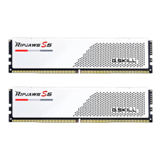 Модуль пам'яті для комп'ютера DDR5 32GB (2x16GB) 5600 MHz Ripjaws S5 White G.Skill (F5-5600J4040C16GX2-RS5W)