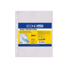 Файл Economix А4+ 40 мкм глянцевых, 20 штук (E31113)