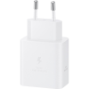 Зарядное устройство Samsung USB-C 45W + cable USB-C to USB-C white (EP-T4511XWEGEU)