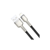 Дата кабель USB 2.0 AM to Lightning 0.25m 2.4A Cafule Series Meta black Baseus (CALJK-01)