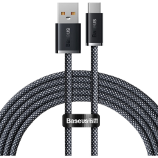 Дата кабель USB 2.0 AM to USB-C 2.0m 5A Gray Baseus (CALD000716)