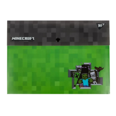 Папка - конверт Yes А4 на кнопці Minecraft (492082)