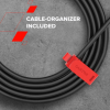 Дата кабель USB 2.0 AM to USB-C 2.0m 18W TPE black Canyon (CNS-AC18SC20B)