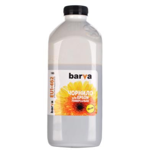 Чернила Barva Epson universal 1, water-soluble, 1 кг YELLOW (EU1-462)