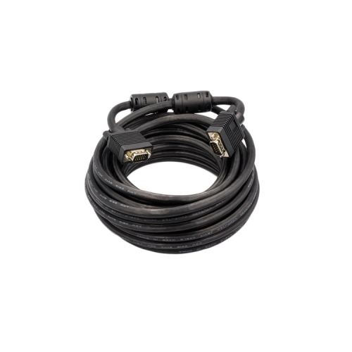 Кабель мультимедійний VGA M to VGA M 10.0m PowerPlant (CA911042)