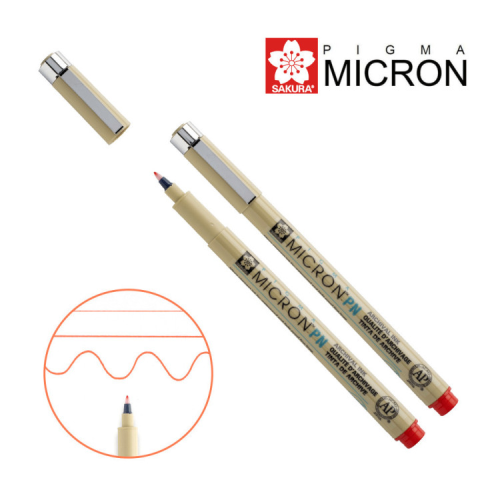 Лайнер Sakura PIGMA MICRON PN Червоний (0.4-0.5мм) (084511307162)