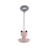 Настільна лампа Kite Froggy LED з акумулятором, рожева (K24-492-3-2)
