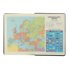 Тижневик Buromax датований 2025 SALERNO, А5 коричневий (BM.2133-25)