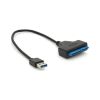 Перехідник USB 3.0 AM to SATA 0.1m for HDD/SSD black Voltronic (YT-C3.0-SATA/0.1)