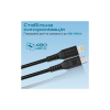 Дата кабель USB-C to Lightning powerlink-120.black Promate (powerlink-120.black)