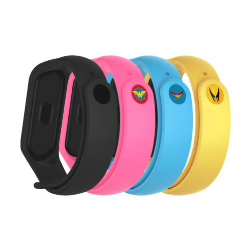 Ремінець до фітнес браслета Armorstandart комплект 4шт Xiaomi Mi Band 7/6/5 Superhero Edition 3 (ARM77061)