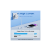 Дата кабель USB-C to Lightning 1.0m PD27W PVC blue Vention (LAKSF)