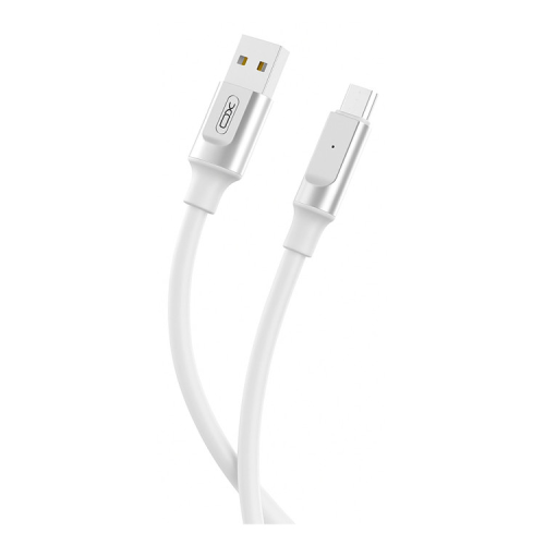 Дата кабель USB 2.0 AM to Micro 5P 1.0m 6A silicone white XO (NB251_M_White)