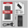 Карман внешний AXAGON USB-C 3.2 Gen 2 metal box for M.2 SATA SSD RAW (EEM2-SBC)
