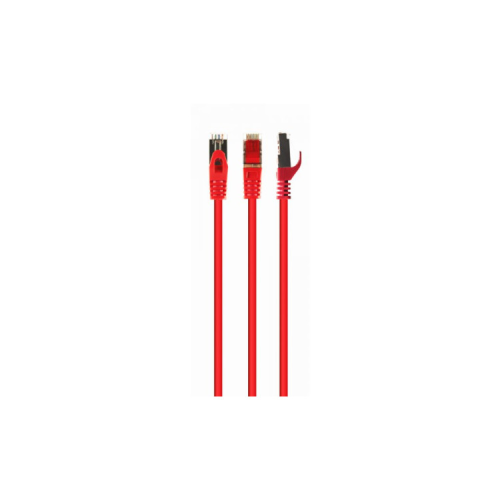 Патч-корд 10м S/FTP Cat 6A CU LSZH red Cablexpert (PP6A-LSZHCU-R-10M)