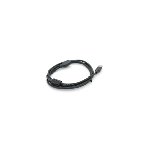 Дата кабель USB 2.0 AM/AF 1.0m black VEGGIEG (YT-AM/AF-V-U105)