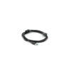 Дата кабель USB 2.0 AM/AF 1.0m black VEGGIEG (YT-AM/AF-V-U105)