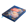 Тижневик Buromax недатований PEONY, A5, темно-синій 336 сторінок (BM.20170-03)