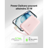 Батарея универсальная Belkin 10000mAh, 20W, USB-C, Pink (BPB021HQPK)