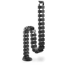 Держатель для кабеля Digitus гнучка кабельна трубка із кріпленням "гачок-петля", 2м (DA-90505)