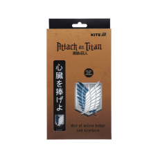 Бейдж Kite набор на липучке и подвеска Attack on Titan (AT25-3010)