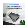 Перехідник HDMI to Mini HDMI black Vention (AISB0)